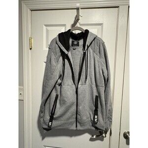 Switch Remarkable Zipper Hoodie Men Size XL  Gray